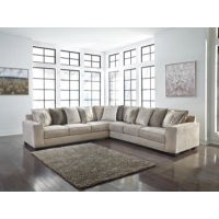 Benchcraft Ardsley 3-Piece Sectional-Pewter