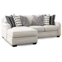 Signature Design by Ashley Huntsworth 2-Piece Sectional with Chaise-Dove Gray