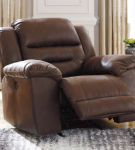 Signature Design by Ashley Stoneland Power Recliner-Chocolate