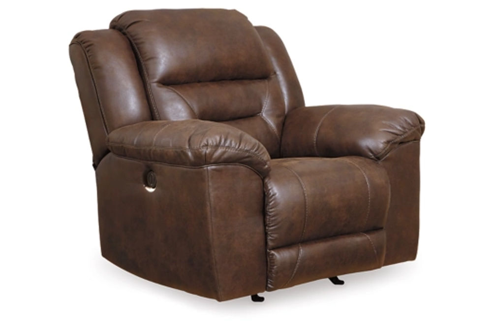 Signature Design by Ashley Stoneland Power Recliner-Chocolate