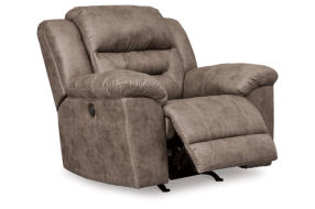 Signature Design by Ashley Stoneland Reclining Loveseat and Power Recliner