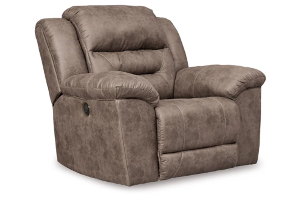 Signature Design by Ashley Stoneland Reclining Loveseat and Power Recliner