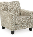 Signature Design by Ashley Dovemont Chair and Ottoman-Putty