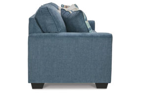 Signature Design by Ashley Cashton Sofa and Loveseat-Blue