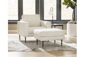 Signature Design by Ashley Hazela Chair and Ottoman-Sandstone