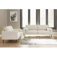 Signature Design by Ashley Hazela Sofa and Loveseat-Sandstone