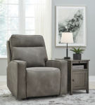 Signature Design by Ashley Next-Gen Durapella Power Recliner-Slate