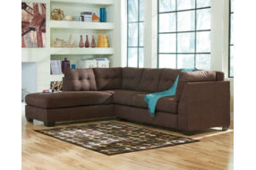 Benchcraft Maier 2-Piece Sectional with Chaise-Walnut