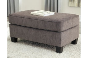 Signature Design by Ashley Nemoli Loveseat, Chair, and Ottoman-Slate