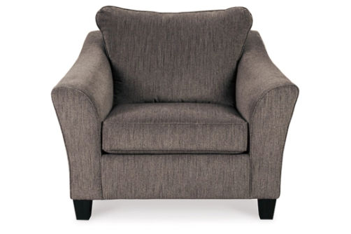 Signature Design by Ashley Nemoli Sofa and Chair-Slate