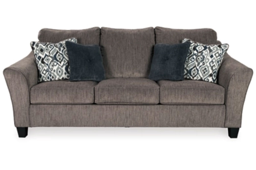 Signature Design by Ashley Nemoli Sofa and Chair-Slate