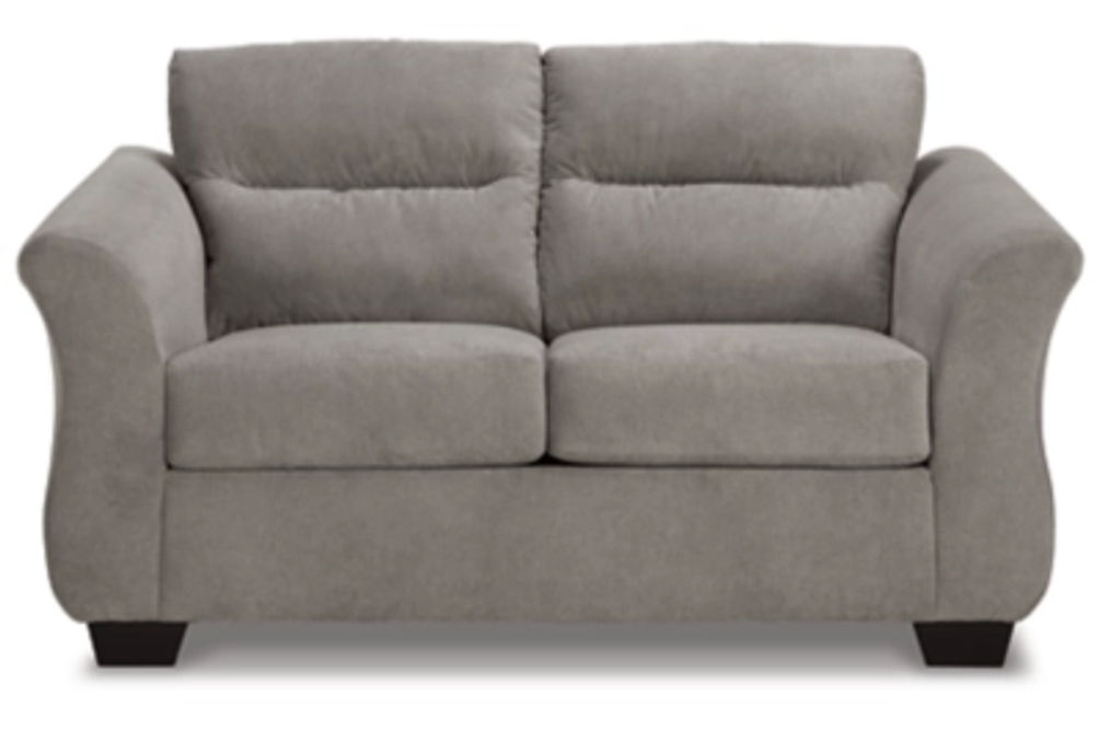 Signature Design by Ashley Miravel Sofa and Loveseat-Slate