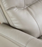 Signature Design by Ashley Riptyme Swivel Glider Recliner-Dove Gray