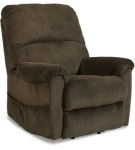 Signature Design by Ashley Shadowboxer Power Lift Recliner-Chocolate