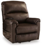 Signature Design by Ashley Shadowboxer Power Lift Recliner-Chocolate