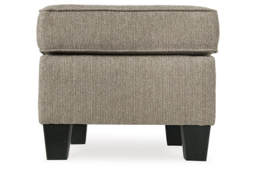 Benchcraft Shewsbury Sofa, Loveseat, Chair and Ottoman-Pewter