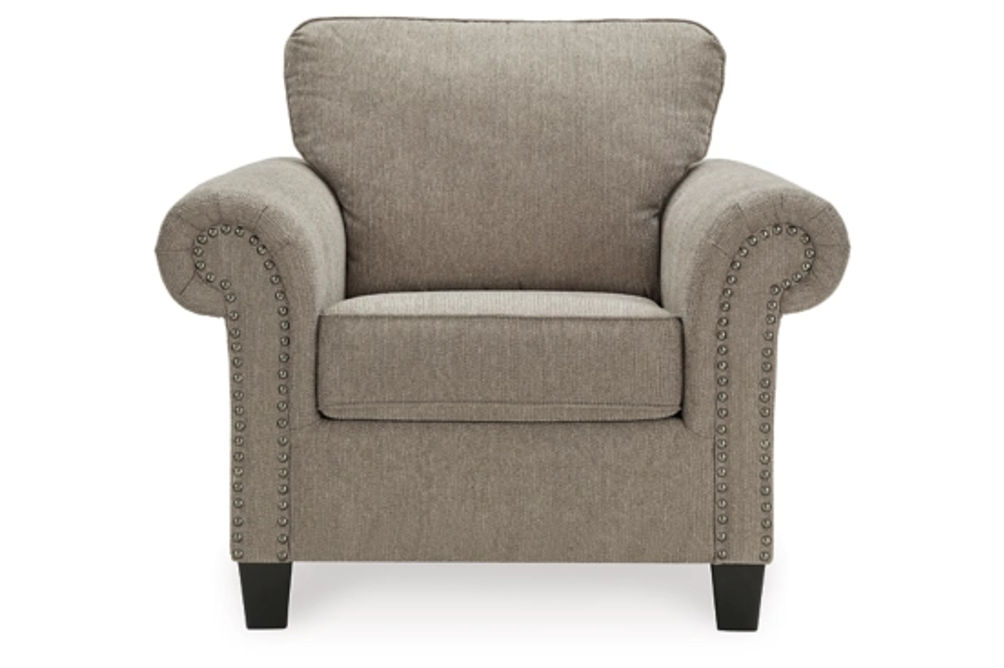 Benchcraft Shewsbury Sofa, Loveseat and Chair-Pewter