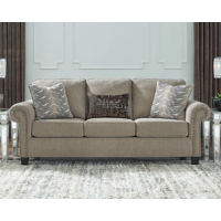 Benchcraft Shewsbury Sofa, Loveseat, Chair and Ottoman-Pewter