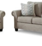 Benchcraft Shewsbury Sofa, Loveseat and Chair-Pewter