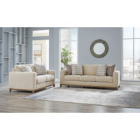 Signature Design by Ashley Parklynn Sofa and Loveseat-Desert