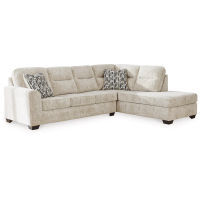 Signature Design by Ashley Lonoke 2-Piece Sectional with Chaise-Parchment