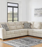 Signature Design by Ashley Lonoke 2-Piece Sectional with Chaise-Parchment