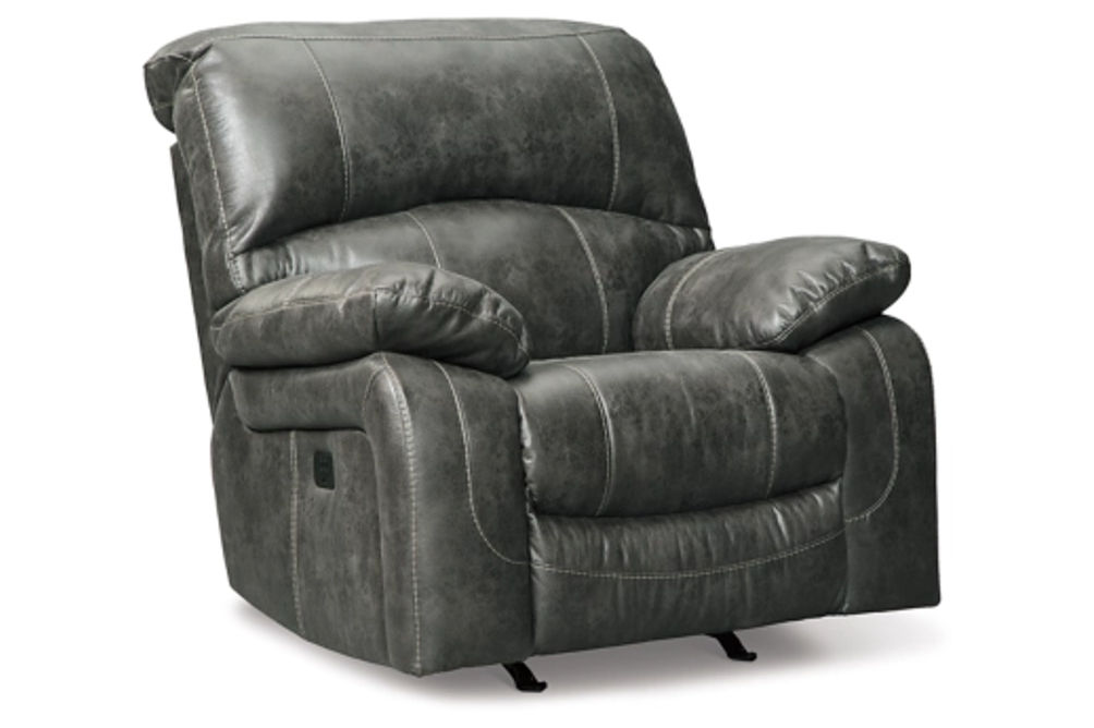 Signature Design by Ashley Dunwell Power Recliner-Steel