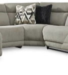 Colleyville 5-Piece Power Reclining Sectional with Chaise-Stone