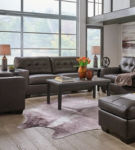 Signature Design by Ashley Belziani Sofa, Loveseat, Oversized Chair and Ottoma