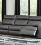 Signature Design by Ashley Samperstone 3-Piece Power Reclining Sectional Sofa