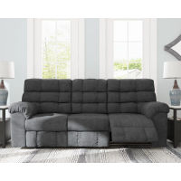 Signature Design by Ashley Wilhurst Reclining Sofa and Loveseat-Marine