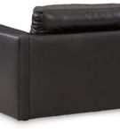 Signature Design by Ashley Amiata Oversized Chair and Ottoman-Onyx
