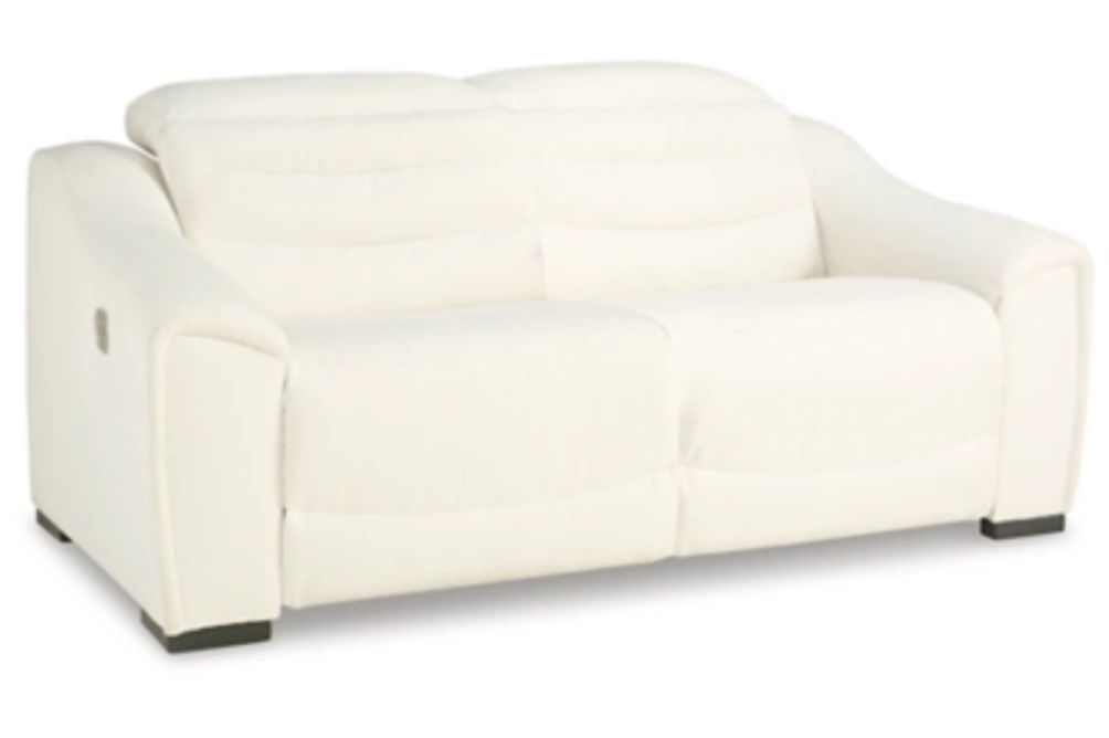 Next-Gen Gaucho 2-Piece Power Reclining Sectional Loveseat-Chalk