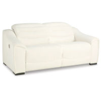 Next-Gen Gaucho 2-Piece Power Reclining Sectional Loveseat-Chalk