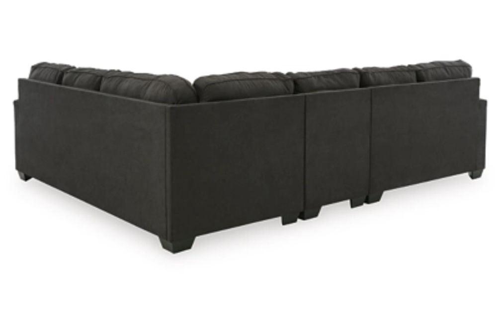 Signature Design by Ashley Lucina 3-Piece Sectional-Charcoal