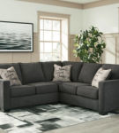 Signature Design by Ashley Lucina 2-Piece Sectional-Charcoal