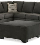 Signature Design by Ashley Lucina 3-Piece Sectional with Ottoman-Charcoal