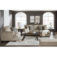 Stonemeade Sofa Chaise, Oversized Chair, and Ottoman-