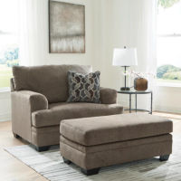 Signature Design by Ashley Stonemeade Oversized Chair and Ottoman