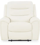 Signature Design by Ashley Warlin Power Recliner-White