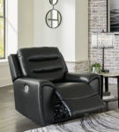 Signature Design by Ashley Warlin Power Recliner-Black