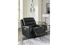 Signature Design by Ashley Warlin Power Recliner-Black