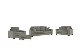 Angleton Sofa, Loveseat, Oversized Chair and Ottoman-Sandstone