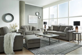 Angleton Sofa, Loveseat, Oversized Chair and Ottoman-Sandstone