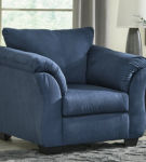 Signature Design by Ashley Darcy Loveseat and 2 Chairs-Blue