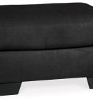 Signature Design by Ashley Darcy Loveseat and Ottoman-Black