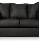 Signature Design by Ashley Darcy Sofa, Loveseat, Chair and Ottoman-Black