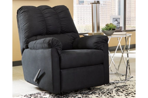 Signature Design by Ashley Darcy Sofa and Recliner-Black