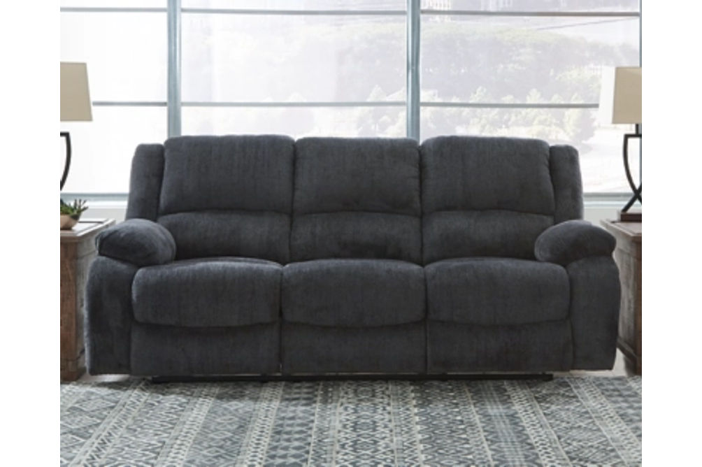 Signature Design by Ashley Draycoll Reclining Sofa and Recliner-Slate