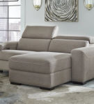 Signature Design by Ashley Mabton 2-Piece Power Reclining Sectional with Chaise